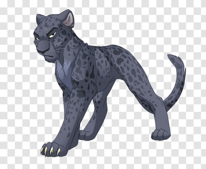 Panther Tiger Cat Clip Art - Wildlife Transparent PNG