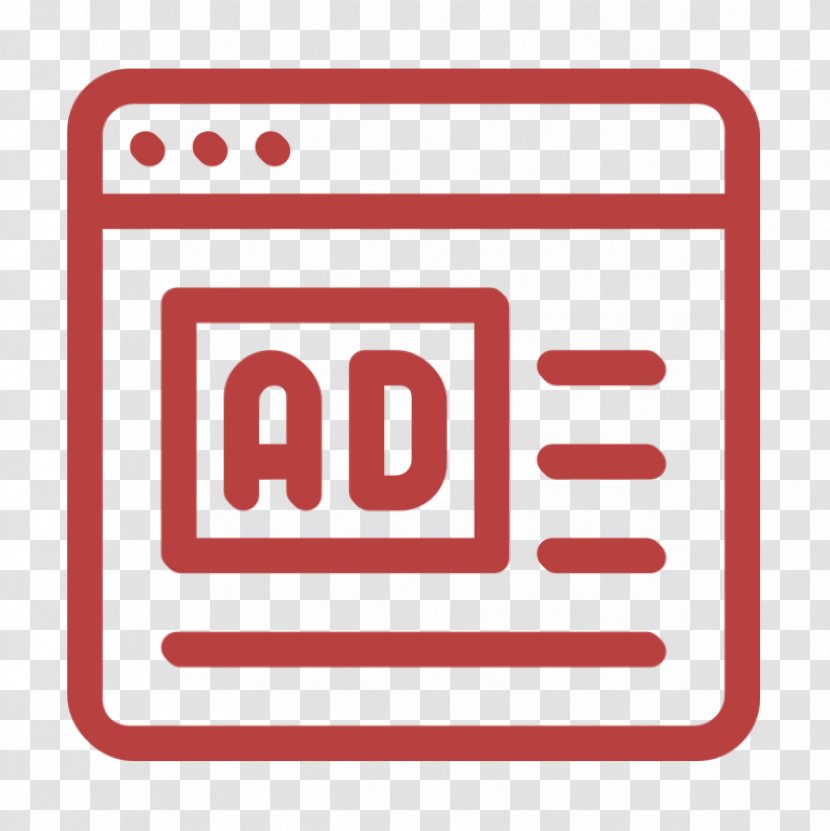 Ad Icon Marketing And Advertising Online - Logo Rectangle Transparent PNG