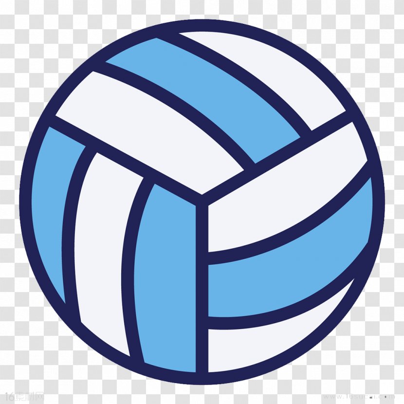 T-shirt Volleyball Logo Sport - Swimming - Blue Flag Transparent PNG