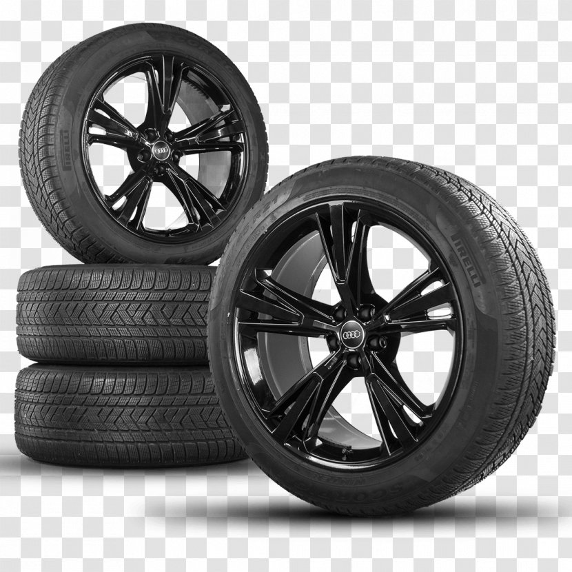 Snow Background - Automotive Tire - Hubcap Natural Rubber Transparent PNG