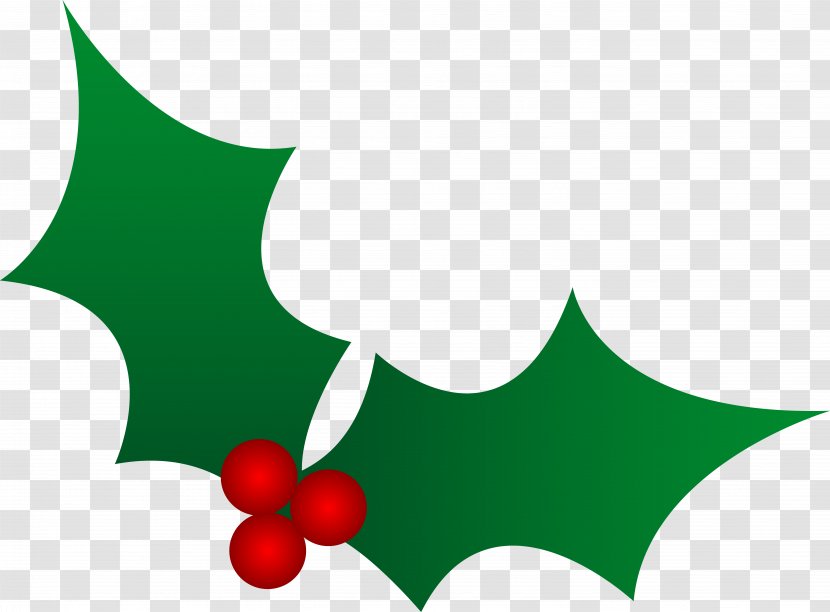 Common Holly Christmas Free Content Clip Art - Flora Transparent PNG