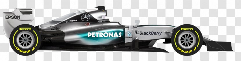 Formula One Car Mercedes AMG Petronas F1 Team 2017 World Championship 2015 - Model Transparent PNG