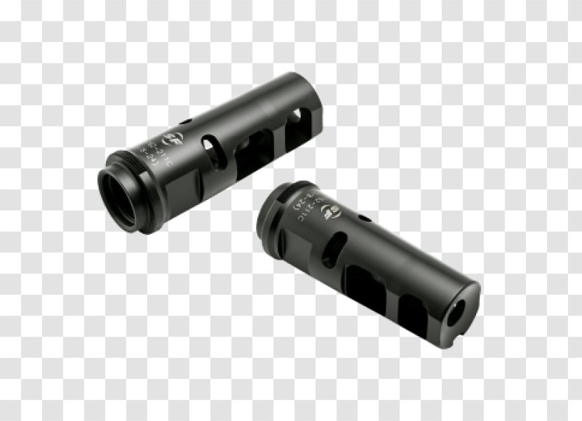 Flashlight SureFire Muzzle Brake Silencer Flash Suppressor - Surefire Transparent PNG