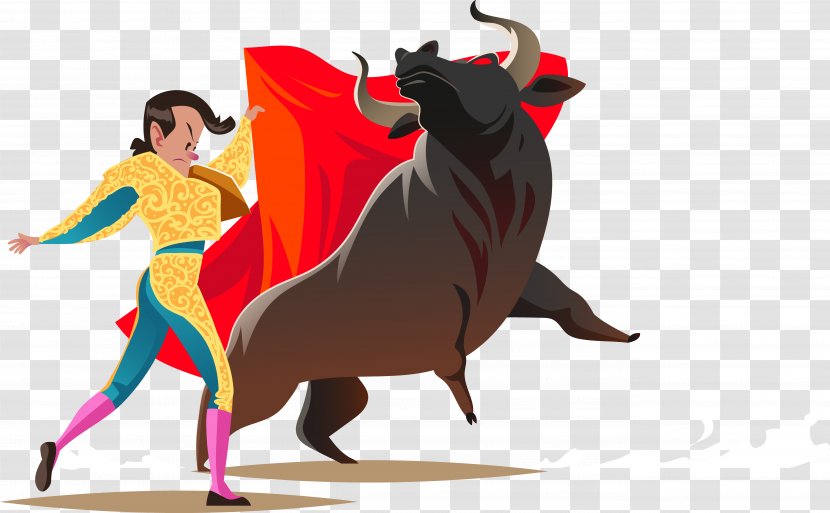 Bullfighting A Matador Bullring La Tauromaquia - Spanishstyle - Bull Mouse Transparent PNG