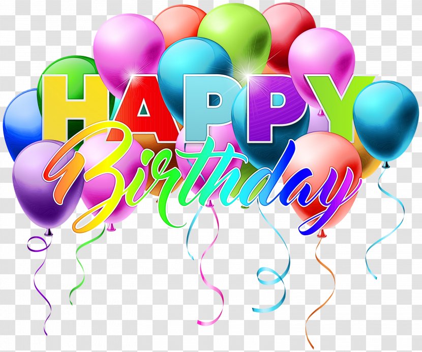 Happy Birthday Design - Text - Party Supply Transparent PNG