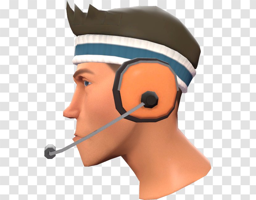 Team Fortress 2 Loadout Video Game Mercenary Headphones - Forehead - Chin Transparent PNG