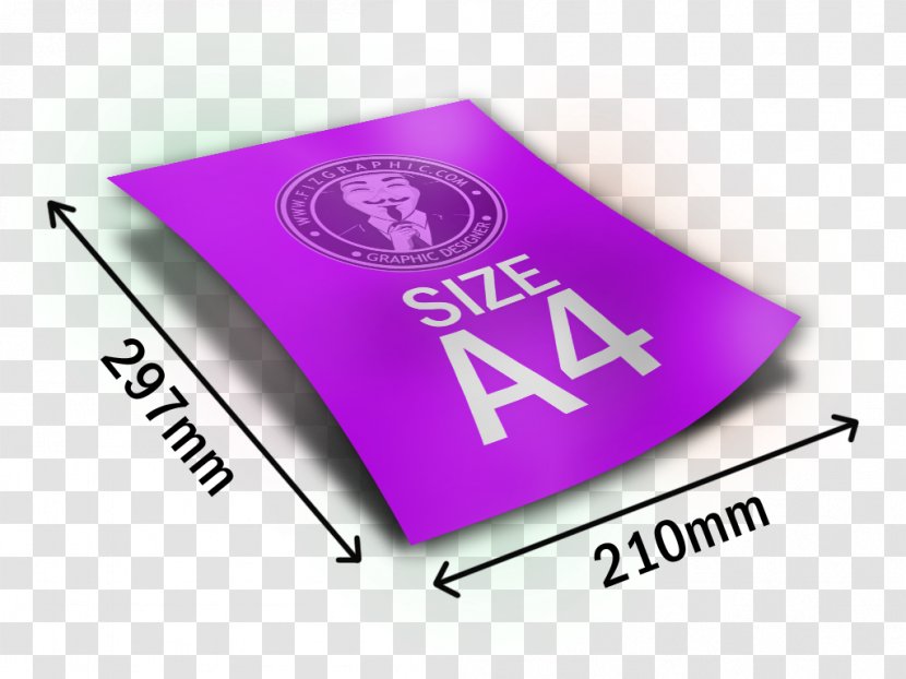 Standard Paper Size Flyer Printing Logo Price - A4 Transparent PNG