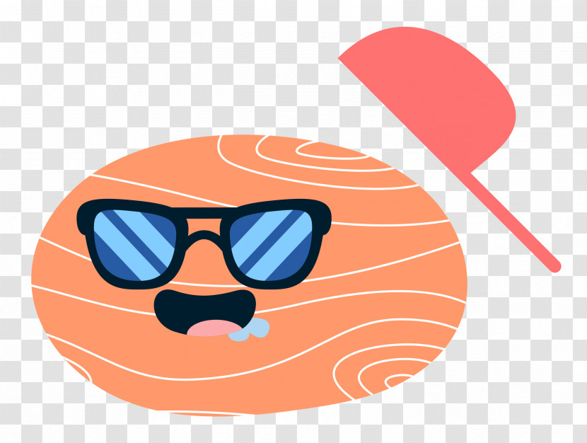 Sunglasses Goggles Cartoon Logo Line Transparent PNG