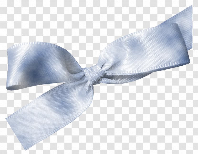 Bow Tie Blue Ribbon Transparent PNG