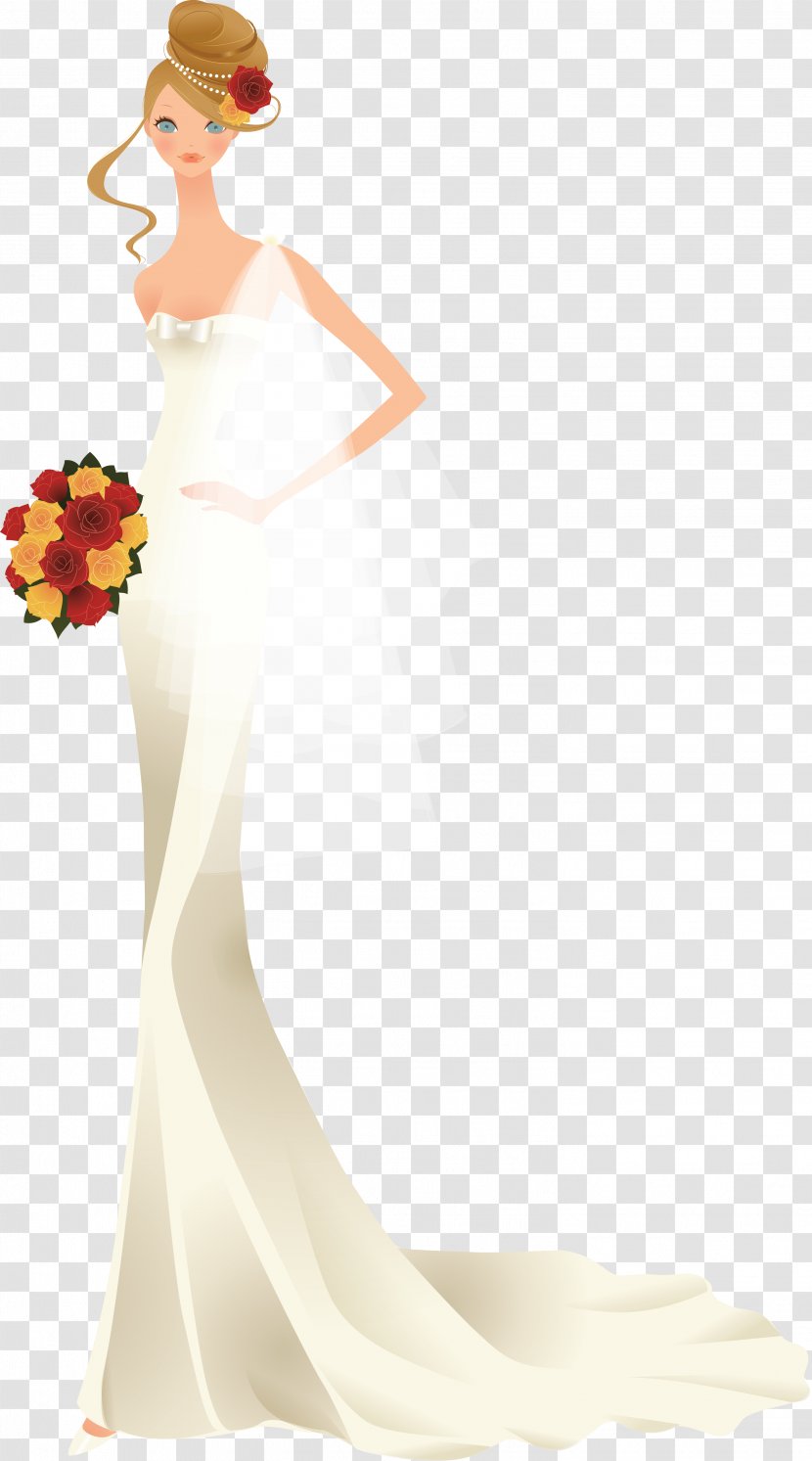 Wedding Invitation Bride - Watercolor Transparent PNG