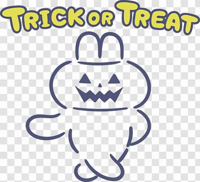 TRICK OR TREAT Happy Halloween Transparent PNG