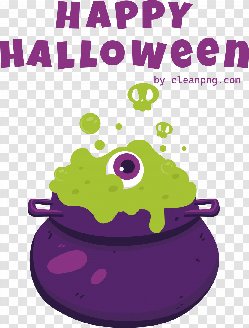 Cartoon Violet Text Transparent PNG