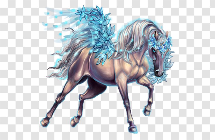 Mane Mustang Stallion Unicorn Halter Transparent PNG