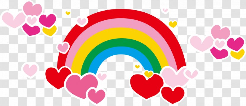 Rainbow Clip Art - Flower - Love Transparent PNG