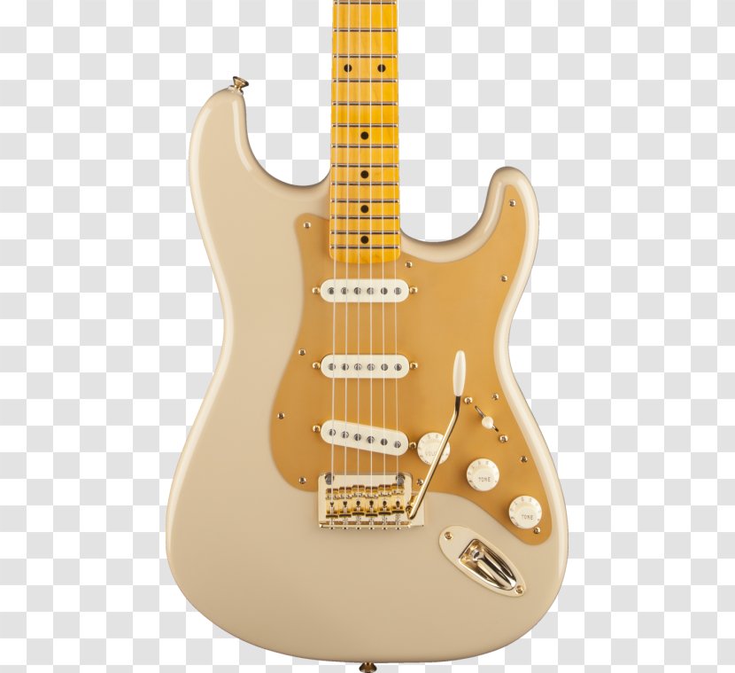 Electric Guitar Bass Fender Stratocaster Musical Instruments Corporation American Deluxe Series - Acoustic - 60th Anniversary Transparent PNG