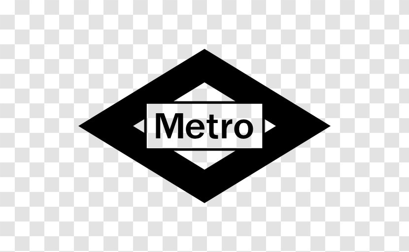 Rapid Transit Logo Madrid Metro - Black - Symbol Transparent PNG