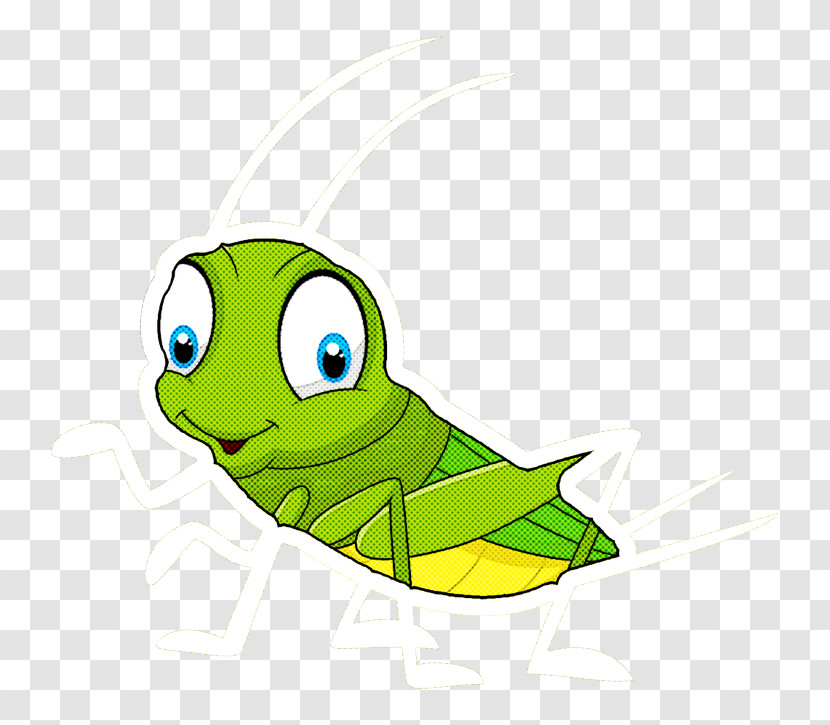 Green Caterpillar Cartoon Reptile Moths And Butterflies Transparent PNG
