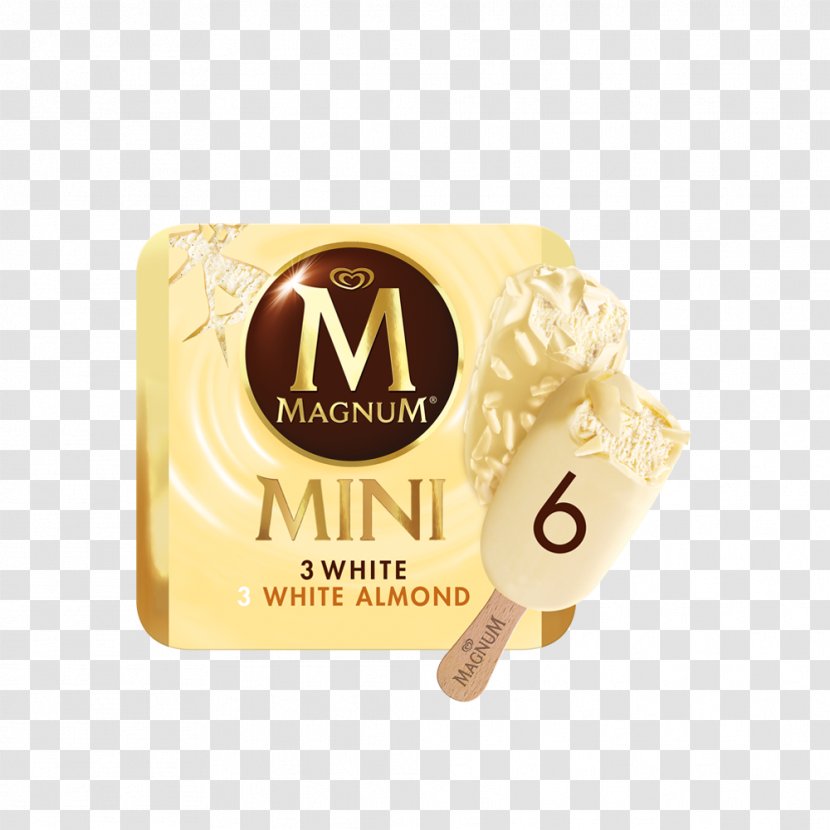 Ice Cream Magnum White Chocolate Crumble - Grocery Store - Almond Transparent PNG