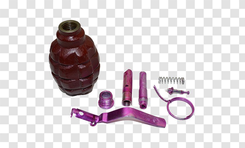 Purple Magenta Violet Computer Hardware - Grenade Transparent PNG