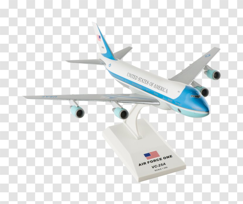 Airplane Air Force One Boeing VC-25 Model Aircraft - President Of The United States - Plane Transparent PNG