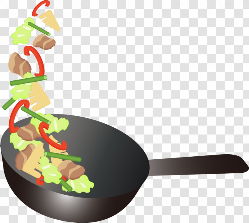 Stir Frying Chinese Cuisine Food Thai Broccoli - Fried Vegetables Transparent PNG