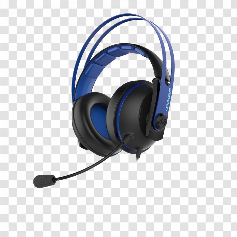 Microphone ASUS Cerberus Arctic Headset Headphones ROG Centurion - Silhouette Transparent PNG