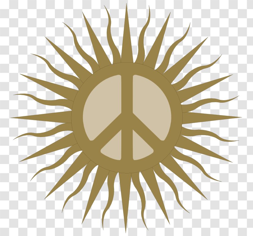 Peace Symbols Sunlight - Color - Symbol Transparent PNG