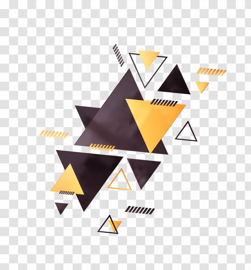 Triangle Design Logo - Diagram - Large Transparent PNG