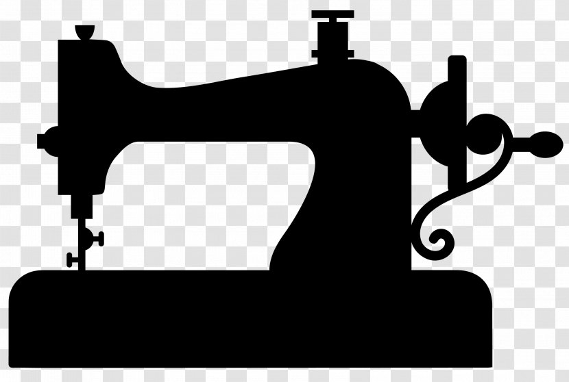 Sewing Machines Silhouette Clip Art - Machine Transparent PNG