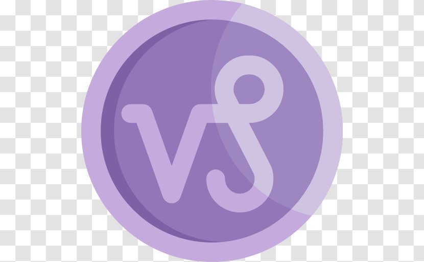 Circle Font - Violet Transparent PNG