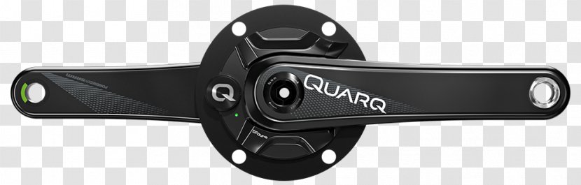 Quarq DFour91 GXP Powermeter Crank Bicycle Cranks Shimano Cycling Power Meter DFour Crankset - Hardware - Bolt Motorcycle Battery Transparent PNG
