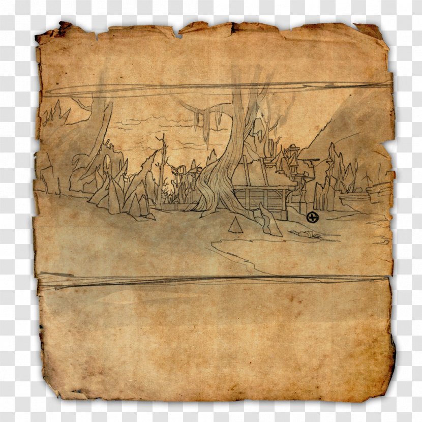 The Elder Scrolls Online V: Skyrim Treasure Map - World Transparent PNG