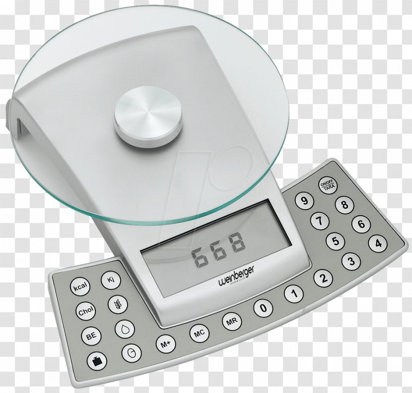 Measuring Scales Keukenweegschaal Feinwaage Letter Scale Kitchen - Silver Transparent PNG
