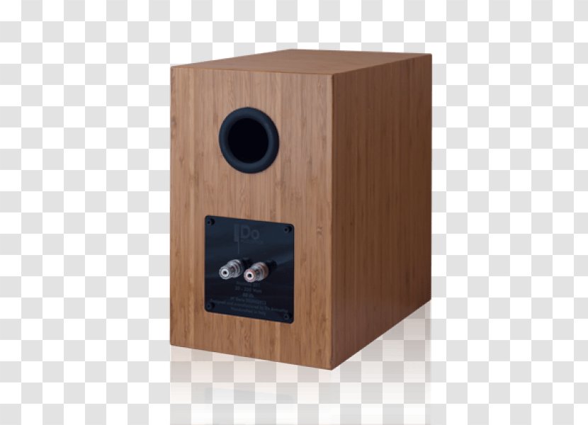 Computer Speakers Sound Box Subwoofer - Wood Back Transparent PNG