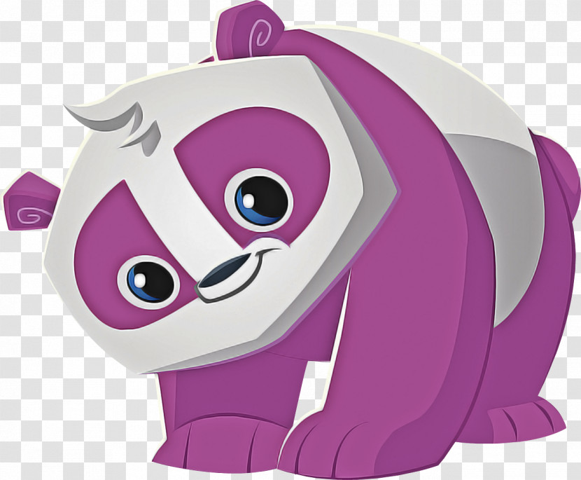 Cartoon Violet Pony Purple Snout Transparent PNG