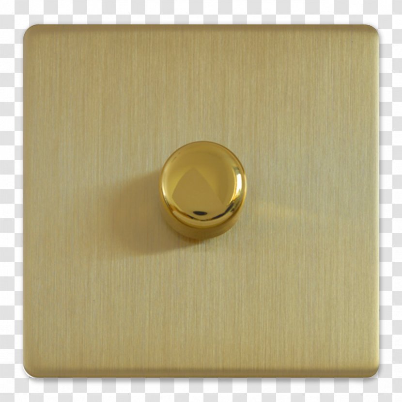 Metal AC Power Plugs And Sockets Dimmer Silver Electrical Switches - Control Knob - Brushed Gold Transparent PNG