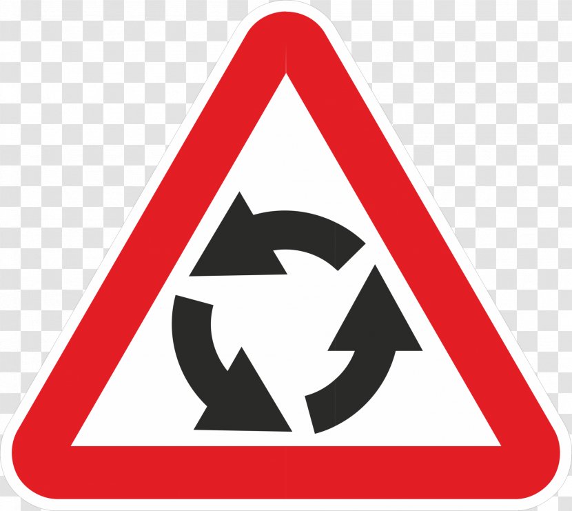 Traffic Sign Road Roundabout Driving - Code Transparent PNG
