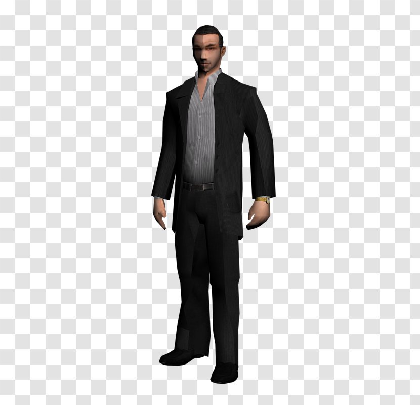 Tuxedo Suit Shirt Tailor Pants - Formal Wear Transparent PNG