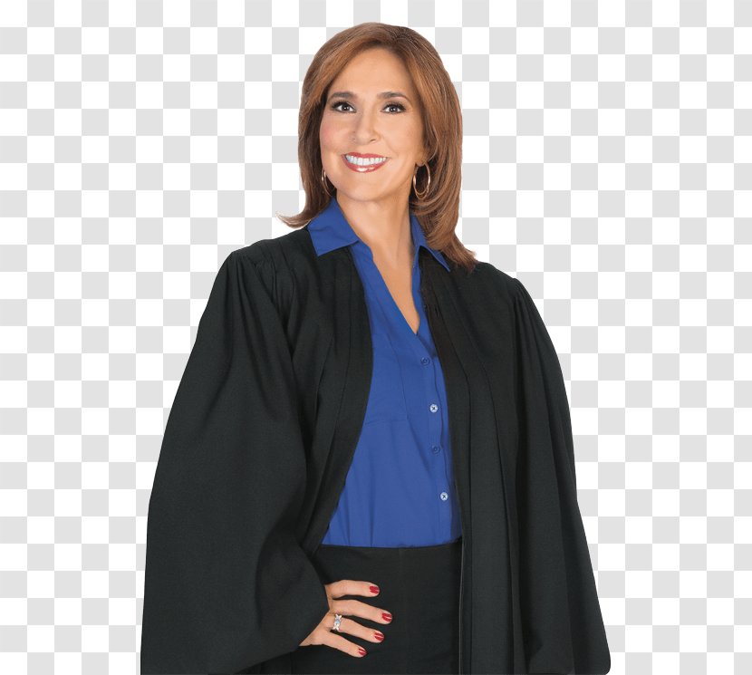 Marilyn Milian The People's Court Queens Judge Show - Neck - Gavel Transparent PNG