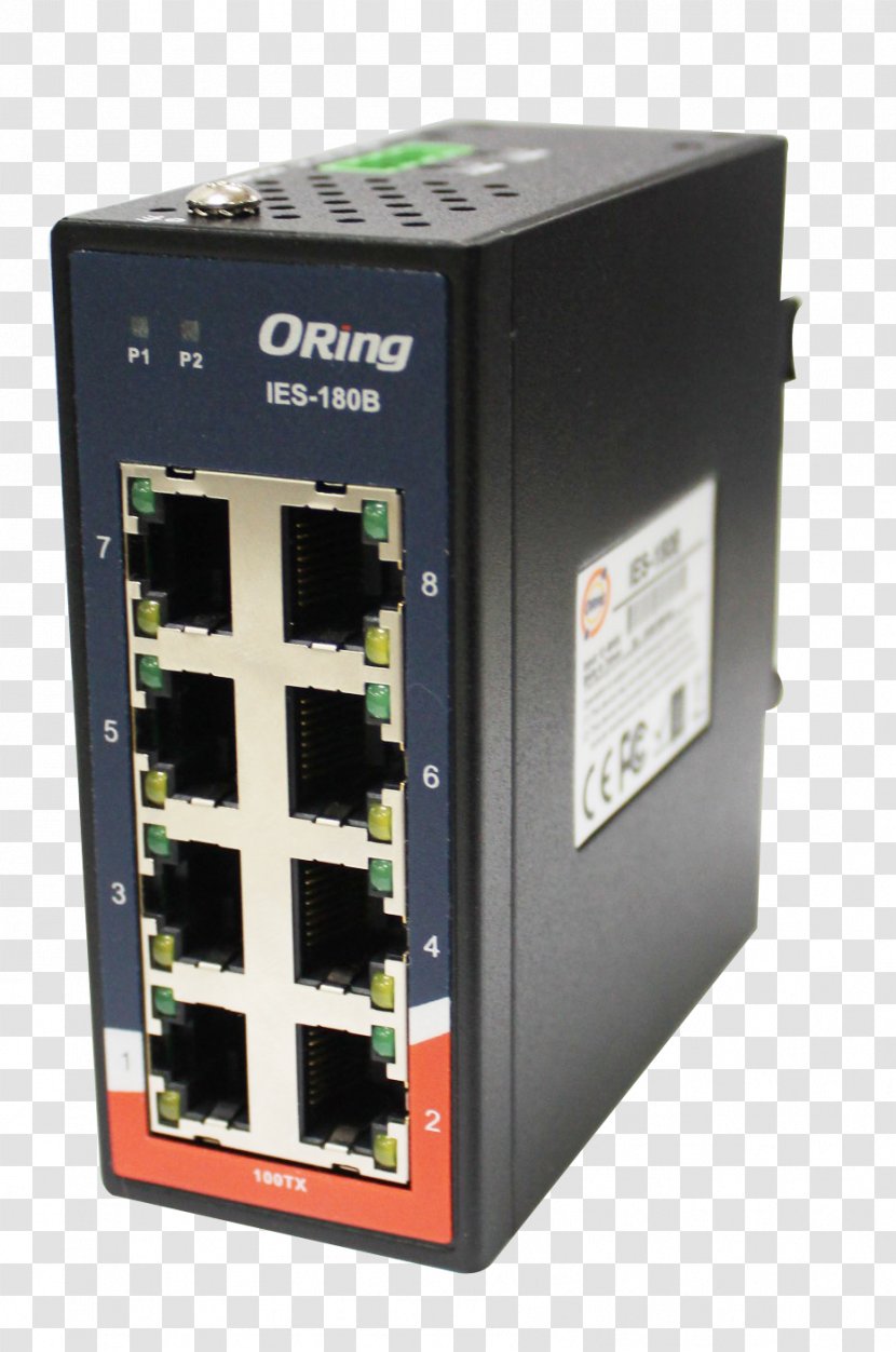 Power Converters Over Ethernet Network Switch Port - Ieee 8023at - Ies Transparent PNG