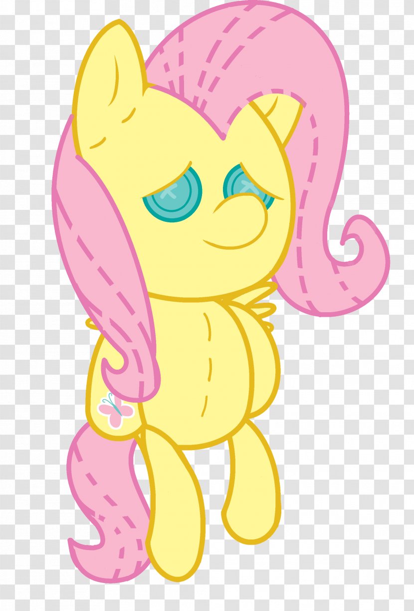 Fluttershy Pony Applejack Derpy Hooves Rainbow Dash - Sticker - My Little Transparent PNG