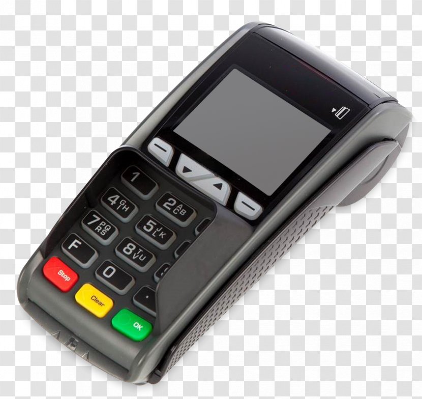 Feature Phone Mobile Phones Betaalautomaat Point Of Sale Payment - Communication Device Transparent PNG