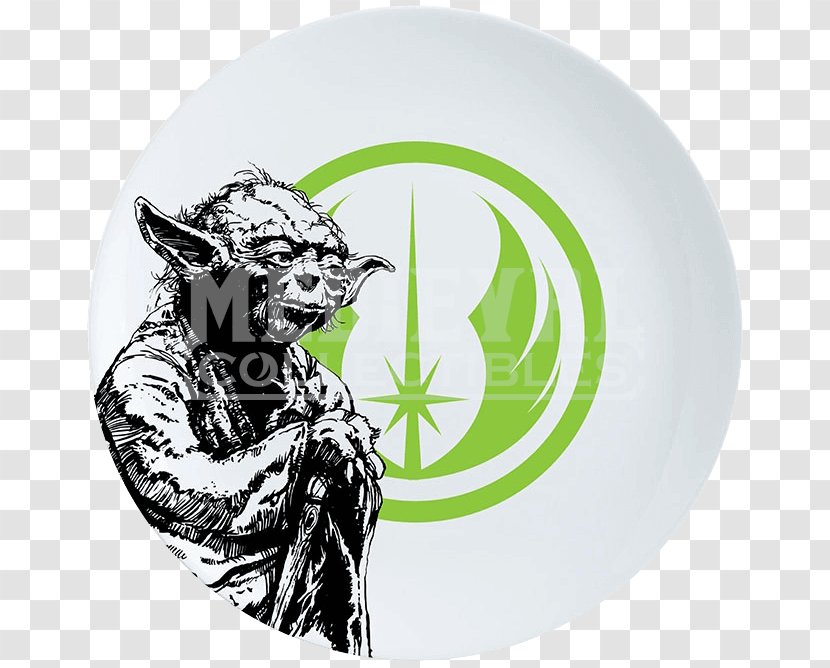 Yoda Anakin Skywalker Star Wars Mickey Mouse Minnie - Episode Iii Revenge Of The Sith - Ceramic Three Piece Transparent PNG