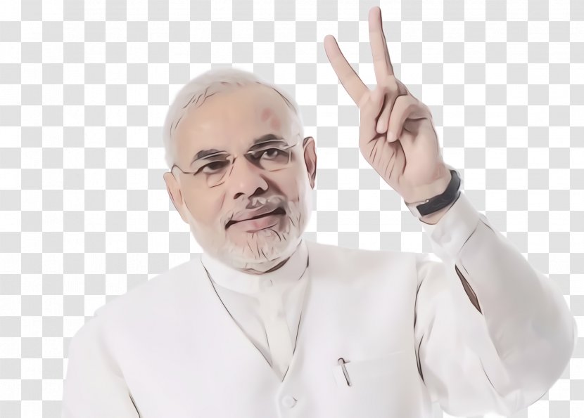 Modi Cartoon - Eyewear - Ear Sign Language Transparent PNG
