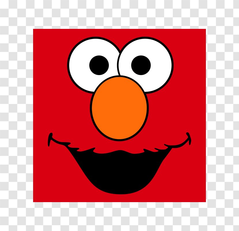 Elmo Cookie Monster Big Bird Ernie Oscar The Grouch - Beak - Sesame Street Transparent PNG