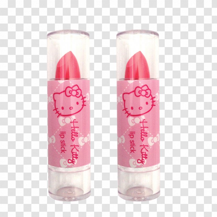 Hello Kitty Lipstick - 2 Waterproof Moisture Transparent PNG