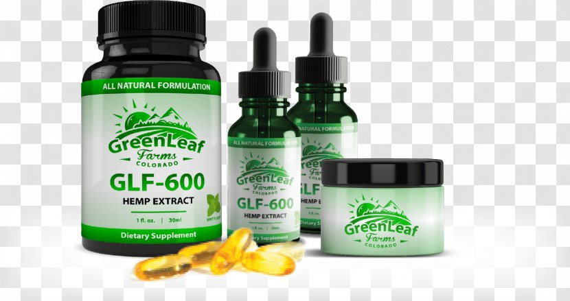 Cannabidiol Topical Medication Hemp Gel Cream - Greenleaf Transparent PNG