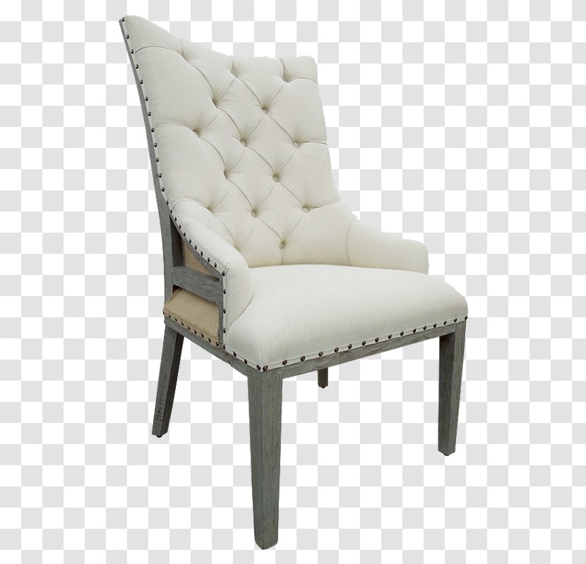 Chair Armrest Garden Furniture - Beige Transparent PNG