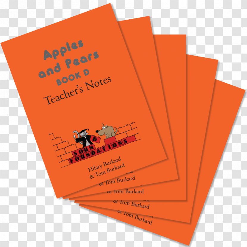 Teacher Book Paper Apple Pear - Spelling - And Transparent PNG