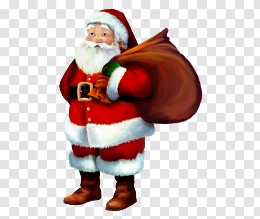 Santa Claus Christmas Father Love Gift - Thief Transparent PNG